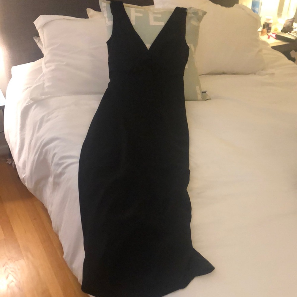 Trilogy black chic long dress - size 4 - like new condition - size 4